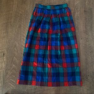 Pendleton Vintage Maxi 100% Wool Skirt